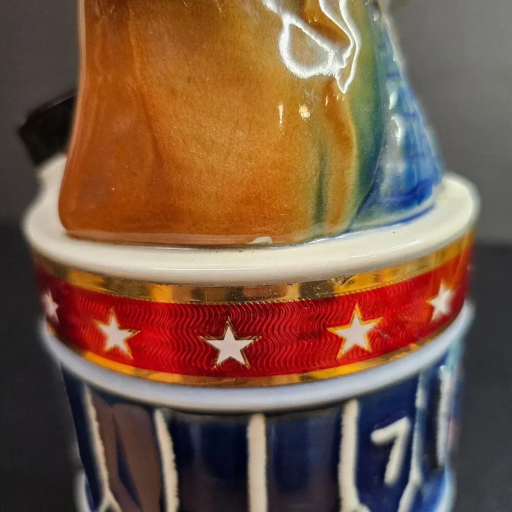 1976 Jim Beam Republican Elephant Whiskey Decanter Alcohol 11